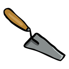 Trowel - Hand Drawn Doodle Icon