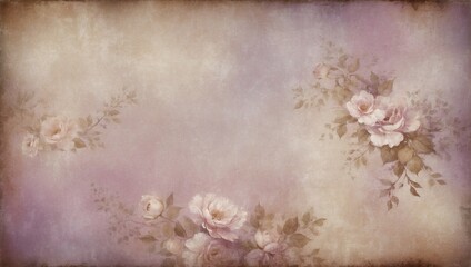 Aged Elegance, Abstract Background Texture in Faded Lilac, Antique Rose, and Vintage Brown Hues.