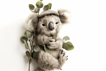 Cute koala stuffy - obrazy, fototapety, plakaty
