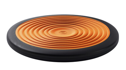 Fototapeta premium Frisbee : Isolated on White, Transparent Background, PNG File, Hand Edited Generative AI