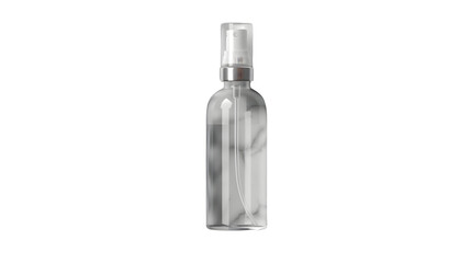 Face Mist Spray Bottle with Misting Nozzle Mockup : Isolated on White, Transparent Background, PNG File, Hand Edited Generative AI