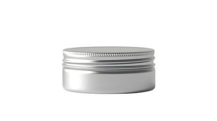  Lip Balm Jar with Screw Cap Lid Mockup : Isolated on White, Transparent Background, PNG File, Hand Edited Generative AI