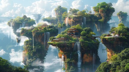 Fantasy Fusion: A Surreal Ecosystem, generative ai