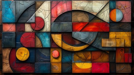 An abstract expressionist 
