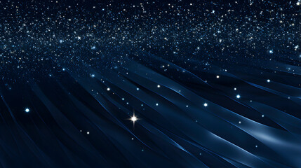 Digital technology blue silver wave curve abstract poster web page PPT background