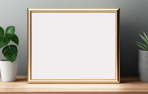Empty Frame for Your Photos: Personalized Display Option