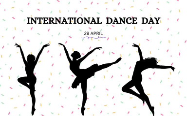 BLACK  INTERNATIONAL  DANCE DAY TEMPLATE DESIGN