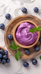 Blueberry extract flour fruit fresh organic natural ingredient