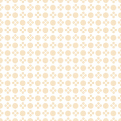Seamless pattern with polka dot circles vector artistic print for textile paper decor wallpaper background endless creative art 
