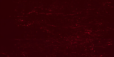 Abstract Dark Color Design, Textured Black and Red Cement Wall Background with Light Gradient.