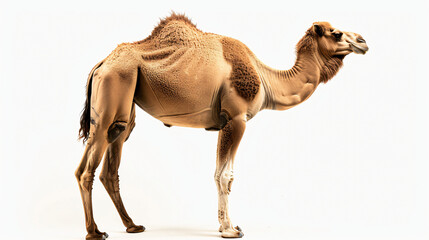 Camel isolated on a white background