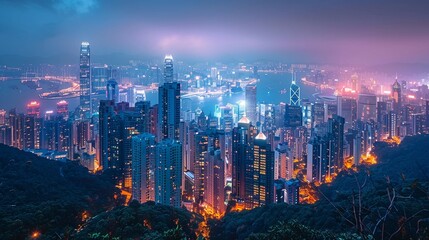 Nocturnal Urban Bustle, generative ai