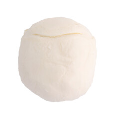 fresh italian mozzarella cheese isolated
