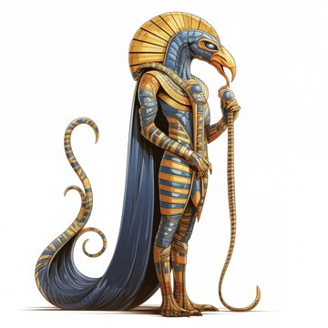 Illustration of Apep on a White Background