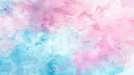 青とピンクの水彩グラデ背景素材03