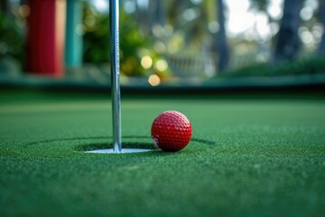 Perfect your Swing with Golf Practice. Sport your Skills on the Course with Golf Clubs, Balls, and Holes in One