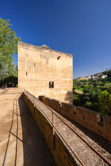 Alhambra, Generalife and Albayzin (Generalife y Albaicín de Granada), UNESCO site, Granada,...