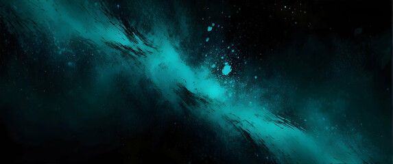 Obraz premium This intriguing image features a dynamic swirl of blue and white, giving the impression of a celestial event with scattered stars