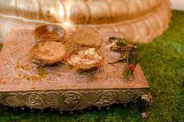 traditional Indian wedding puja ritual 