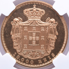 Portugal Gold Coins. King Luiz I. Monarchic Period