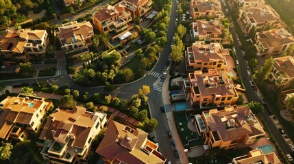 Obraz premium Overview of the real estate.
