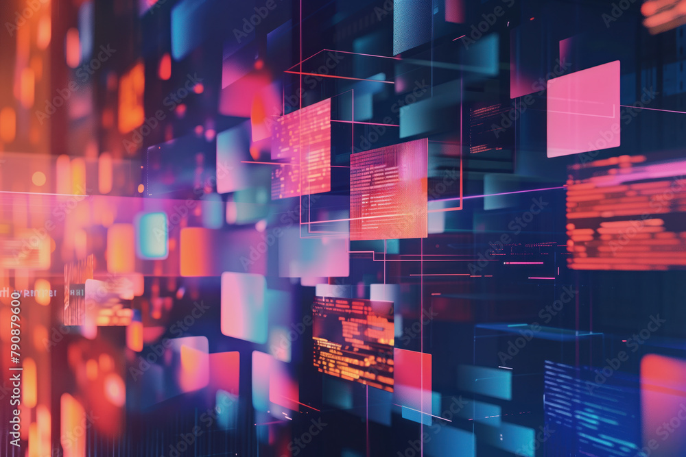 Poster abstract background with lights. a slide background for showcasing digital and creative content. bac