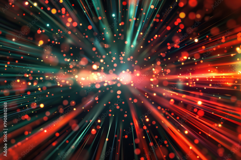 Poster abstract background with lights. a slide background for showcasing digital and creative content. bac