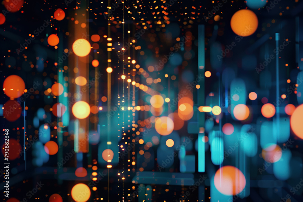 Poster abstract background with lights. a slide background for showcasing digital and creative content. bac