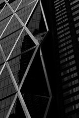 Black and white new york architecture photography
