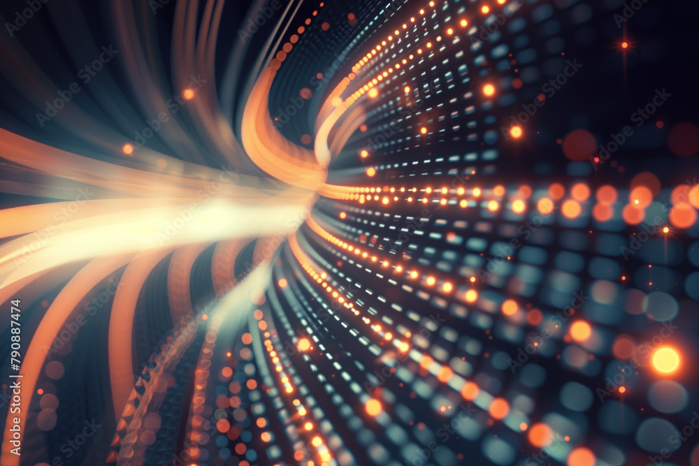 Poster abstract background with lights. a slide background for showcasing digital and creative content. bac