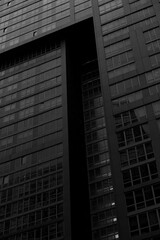 Black and white new york architecture photography