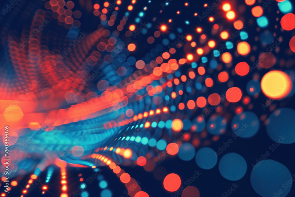 Poster abstract background with lights. a slide background for showcasing digital and creative content. bac