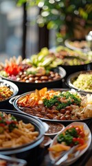 Delicious Buffet Spread, Catering Food Display