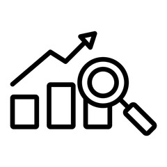 Research Vector Line Icon Design