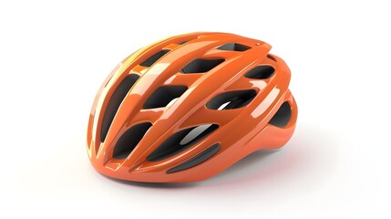 Vibrant 3D Bicycle Helmet Icon for Active Lifestyles and Safety