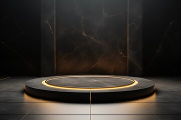 العربية
Black marble floor with a glowing light shining through, creating a dramatic and elegant atmosphere.
