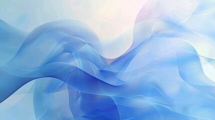background with soft blue shapes, minimalistic design