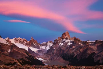 Foto op Canvas Fitz Roy © Galyna Andrushko