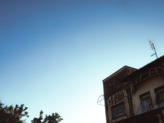 old house in the sky