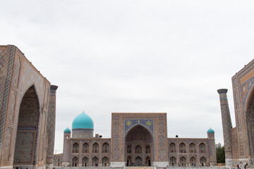 madrasas in Registan Square in Samarkand
