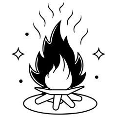 fire flames and fire