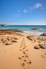 stones on the beach.