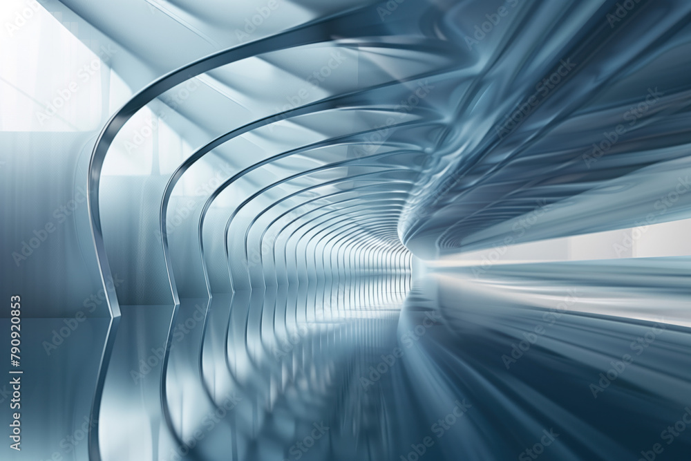 Poster abstract background with reflections and caustics. hi-tech. futuristic background image. created wit