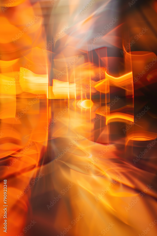 Poster abstract background with reflections and caustics. hi-tech. futuristic background image. created wit