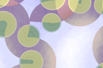 Abstrakter künstlerischer Hintergrund mit Punkten und Kurven mit sanften Verläufen auf einem transparenten Hintergrund