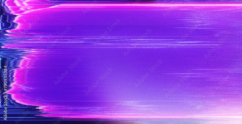 Poster 4k beautiful color gradient background with data mosh glitch noise. abstract pastel holographic blur