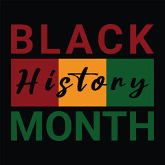 Fototapeta na wymiar black history month