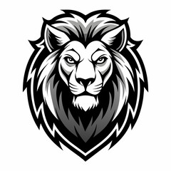 Lion head vector