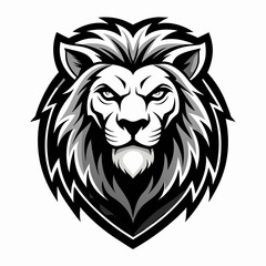 Lion head vector