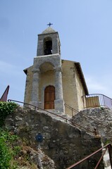 Ancient church in Drome in the South East of France, in Europe